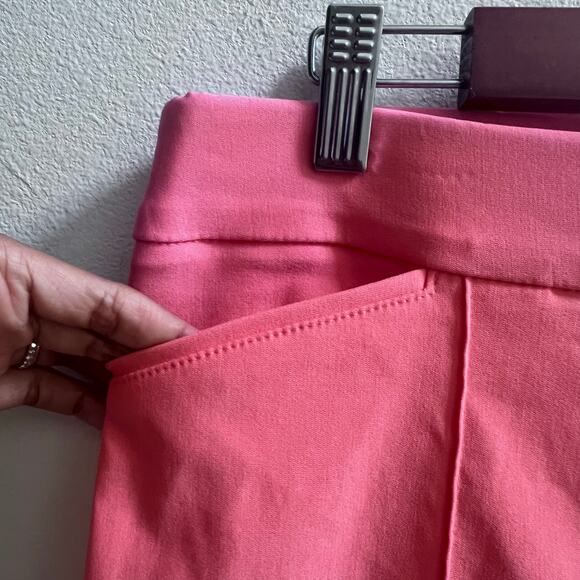 Counterparts Pull On Pants High Waisted NWOT Small Coral Wide Leg Stretch - Picture 4 of 7